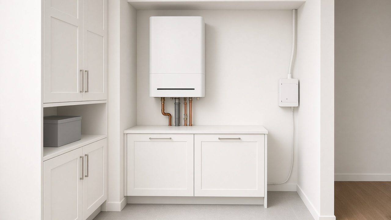 A tankless water heater